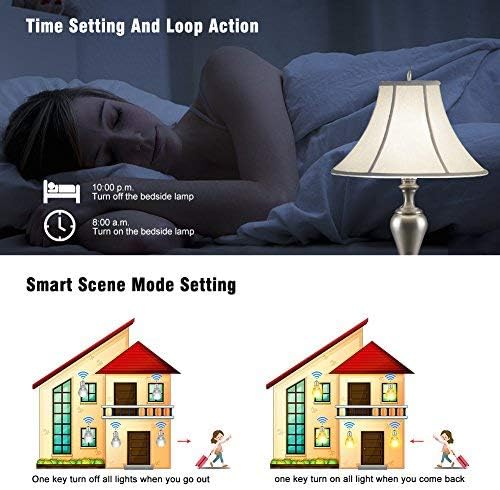 WiFi Switch, eMylo Smart WiFi Relay Switch Wireless Light Remote Control Module for Smart Home Automation Compatible with Alexa Google Assistant - Image 2