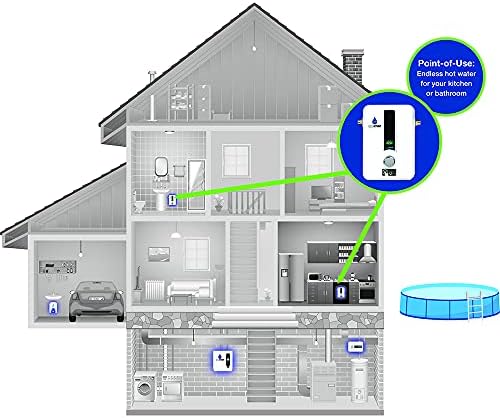 EcoSmart ECO 11 Electric Tankless Water Heater, 13KW at 240 Volts with Patented Self Modulating Technology - Image 5