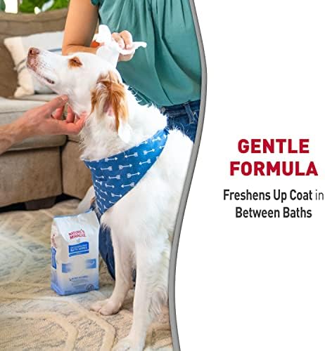 Nature's Miracle Deodorizing Bath Wipes for Dogs, 100 Count, Clean Breeze Scent - Image 7