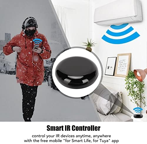 WiFi Smart IR Remote Control, IR Universal Remote Control, APP Control One Touch Learning IR Blaster Hub for Smart Home Automation with Voice Control for Google Home - Image 5