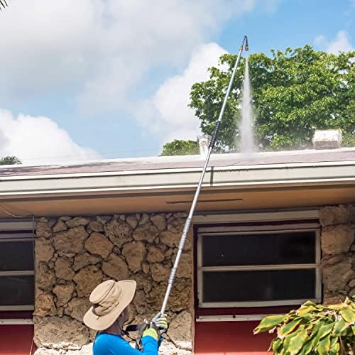 Sun Joe SPX-SRL9 Universal Sky Lance Extension Spray Wand for Most Gas and Electric Pressure Washers Rated up to 4000-PSI Max, w/ 4-Piece Accessory Kit, 9-Foot - Image 7