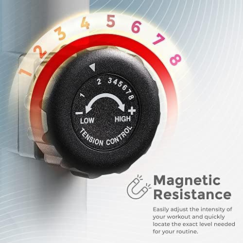 Sunny Health & Fitness Legacy Stepping Elliptical Machine, Total Body Cross Trainer with Ultra-Quiet Magnetic Belt Drive, Low Impact Exercise Equipment, Optional Bluetooth with Exclusive SunnyFit App - Image 4