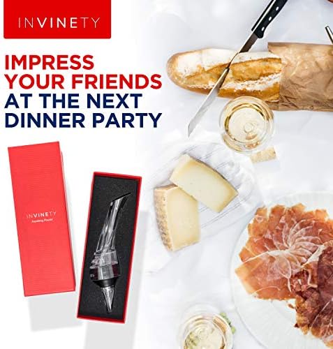 Wine Aerator Pourer by Invinety | All in one Diffuser, Decanter and Oxygenator | Enhance Wine Flavors with a Smoother Finish | Premium Aerating Decanter Spout (1) - Image 6