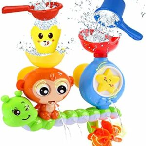 Bath Toys for Toddlers 1-3 Age 1 2 3 4 Year Old Boys Girls Toddler Bath Tub Toys for Kids Baby Infant Water Bath Tub Toys