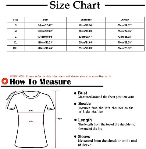 SKDOGDT Summer Short Sleeve Tops For Women Trendy Casual Floral Graphic Shirts Blouses Plus Size Crew Neck Boho Henley Tees - Image 3