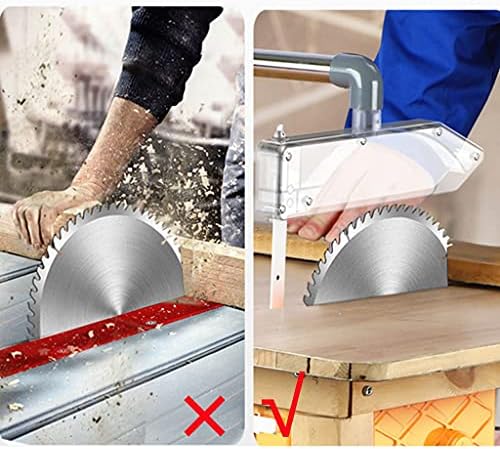 Power Tools Dust-Free Flip Saw Woodworking Gypsum Board Vacuum Cleaner Table Saw Floor Saw Cutting Machine Household Tool (Color : Yellow, Size : 35 * 30 * 30cm) - Image 3