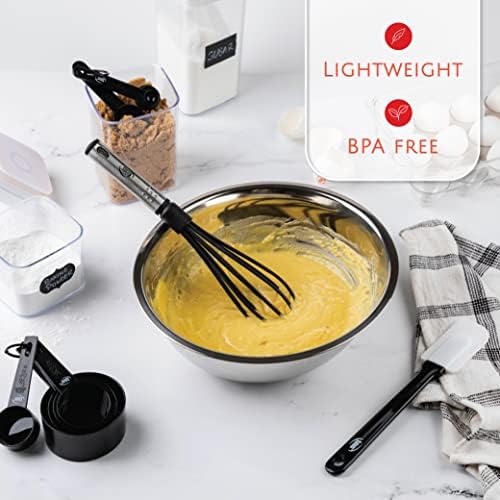 Kitchen Utensils Set Cooking Utensil Sets Kitchen Gadgets, Pots and Pans set Nonstick and Heat Resistant, 24 Pcs Nylon and Stainless Steel, Spatula Set, Kitchen, Home, House, Essentials & Accessories - Image 6