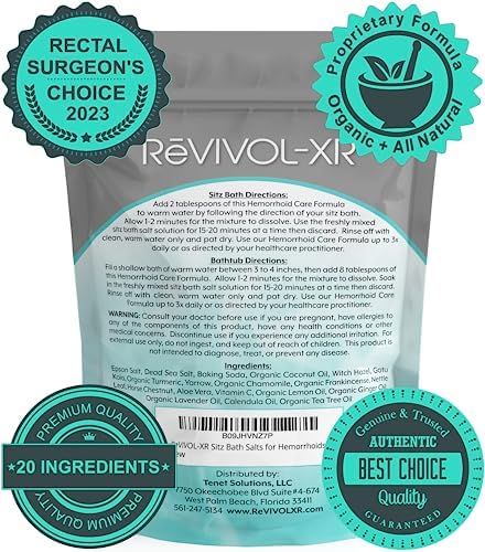 Sitz Bath Mix for Hemorrhoids Soothing Soak Basin, 20 Potent Ingredients in 1 Concentrated Pouch. Not Just Salt- It's Potent Wellness to Make 15 Toilet Seat Basin Sit Soaks. - Image 2