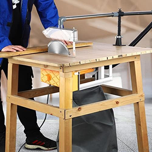 Power Tools Dust-Free Flip Saw Woodworking Gypsum Board Vacuum Cleaner Table Saw Floor Saw Cutting Machine Household Tool (Color : Yellow, Size : 35 * 30 * 30cm) - Image 2