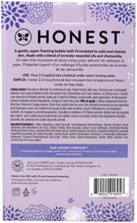 HONEST The Honest Company Bubble Bath, Truly Calming Lavender, 17 Fluid Ounce (2 Pack) - Image 3