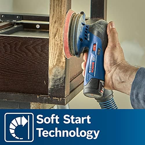 BOSCH GEX12V-5N 12V Max Brushless 5 In. Random Orbit Sander (Bare Tool) - Image 13