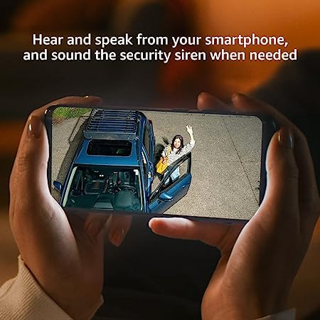 Blink Wired Floodlight Camera – Smart security camera, 2600 lumens, HD live view, enhanced motion detection, built-in siren, Works with Alexa – 1 camera (Black) - Image 4