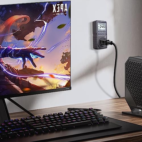 Poniie PN2500 Professional NEMA 5-15 Wi-Fi Wireless Level 1 EV Charger Pass-Through Power Usage Monitor (60-240V, 25Amp) - Image 7