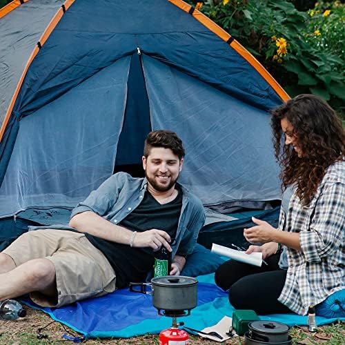 aiGear Camping Cooking Set Cookware Mess Kit with Storage Bag Pot Pan and Teapot Set Camping Accessories for Outdoor Camping Hiking Picnic Portable and Lightweight Aluminum - Image 6