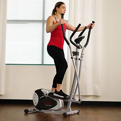 Sunny Health & Fitness Legacy Stepping Elliptical Machine, Total Body Cross Trainer with Ultra-Quiet Magnetic Belt Drive, Low Impact Exercise Equipment, Optional Bluetooth with Exclusive SunnyFit App - Image 11