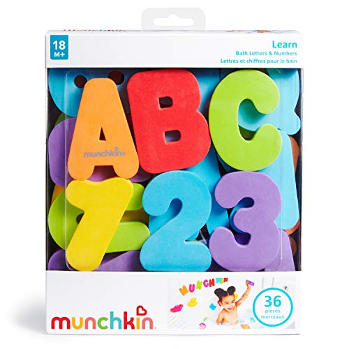 Munchkin® Learn™ Bath Letters and Numbers 36pc Toddler Bath Toy - Image 7