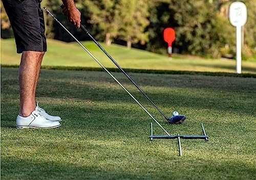 Tour Aim 2.0 Golf Training Aid W/ 3 Alignment Sticks & 5 Swing Plane Features | Improves Aim and Alignment. 5 Different Swing Plane Angles. Portable Indoor/Outdoor Training aid | Light Weight (10 oz) - Image 3