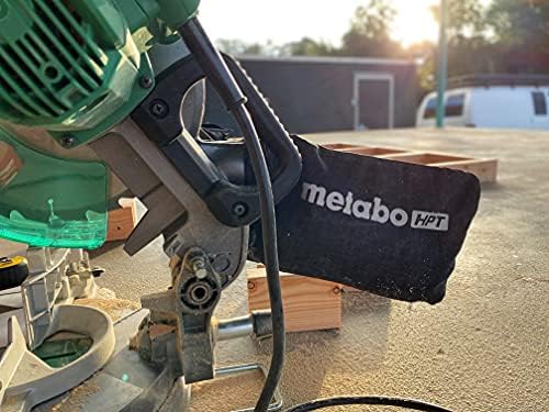 Metabo HPT 10-Inch Compound Miter Saw | 0-52 Degrees Miter Cutting Range (Left/Right) | 0-45 Degrees Bevel Cutting Range (Left) | 15-Amp Motor | Includes 10-Inch 24T TCT Saw Blade | C10FCGS - Image 10