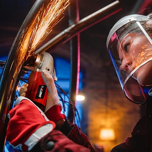 KEYFINOOL 6 Amp Grinder Power Tools, 12000RPM 4-1/2Inch Angle Grinder Tools With 3 Position Adjustable Support Handle, Fast Heat Dissipation, Include Spanner, Safety Guard for Grinding/Cutting - Image 7