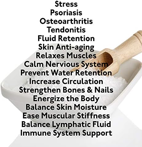 Dead Sea Mineral Bath Salt 5 Lb. Fragrance Free, 100% pure, Magnesium, Sulfur, Minerals. All Skin Types, Problem Skin. Acne Treatment, Eczema, Psoriasis, Therapeutic. - Image 2