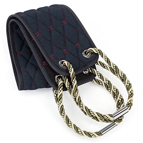 Exfoliating Back Scrubber for Use in Shower, 38 Inches Double-Sided Diamond Texture Back Scrub Washcloth with Handles, Body Exfoliator Bath Towel Washer Tool to Clean Your Skin Deeply for Men & Women - Image 9