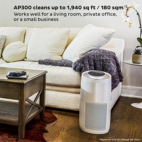 Instant HEPA Quiet Air Purifier, From the Makers of Instant Pot with Plasma Ion Technology for Rooms up to 1,940ft2, removes 99% of Dust, Smoke, Odors, Pollen & Pet Hair, for Bedrooms, Offices, Pearl - Image 4
