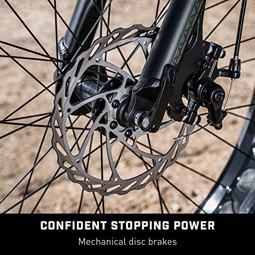 Mongoose Argus ST & Trail Youth/Adult Fat Tire Mountain Bike for Men and Women, 20-26-Inch Tires, 10.5-19 Inch Hardtail Frame, Mechanical Disc Brakes - Image 3