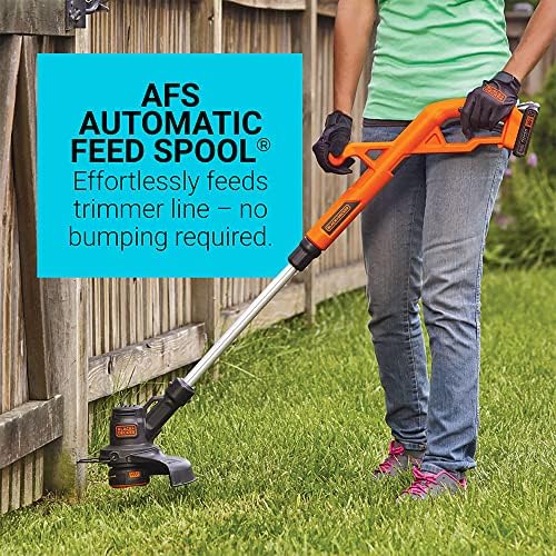 BLACK+DECKER 20V MAX* POWERCONNECT 10 in. 2in1 Cordless String Trimmer/Edger + Sweeper Combo Kit (LCC222) - Image 3