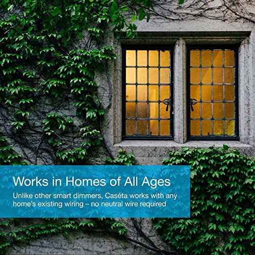 Lutron Caseta Smart Lighting Dimmer Switch for Wall and Ceiling Lights | PD-6WCL-WH | White - Image 9