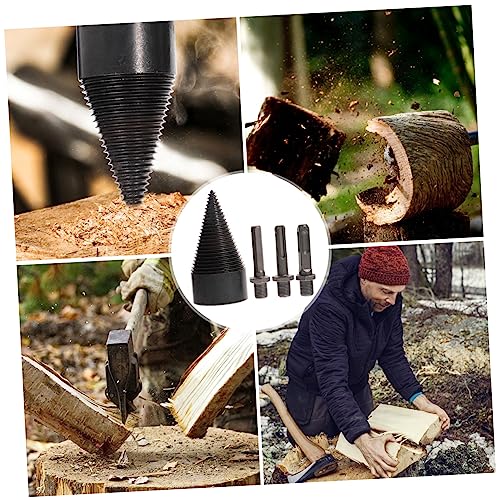 GANAZONO 1 Set Firewood Drill Log Splitter Electrical Tools Home Tools Electric Drills Bits Wood Splitting Bit Wood Drill Bit Drill Bit Firewood Splitter Wood Hex Drill Bit Household - Image 7