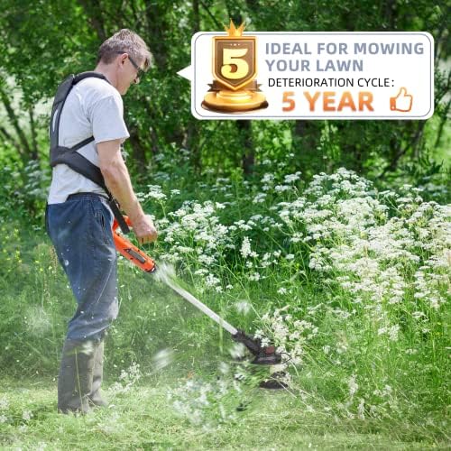 Eventronic 10 Pack String Trimmer Replacement Spool Compatible with Black+Decker Weed Eater, 240ft 0.065" AF-100 Autofeed Line for Black+Decker String Trimmers(8 Spools + 2 Caps+2 Springs) - Image 7