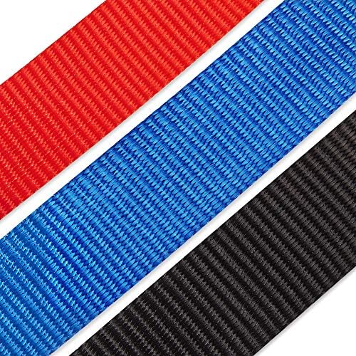 MONT PLEASANT Climbing Cargo Net for Kids Ninja Net Climbing Swingset Polyester Rope Ladder for Jungle Gyms Playground Ribbon Net Obstacle Course Training Climbing Net for Outdoor Treehouse - Image 6