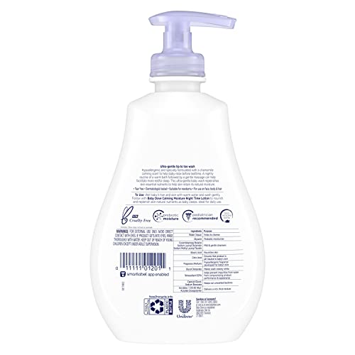Baby Dove Sensitive Skin Care Baby Wash Calming Moisture For a Calming Baby Bath Wash Hypoallergenic and Tear-Free, Washes Away Bacteria 13 oz - Image 2