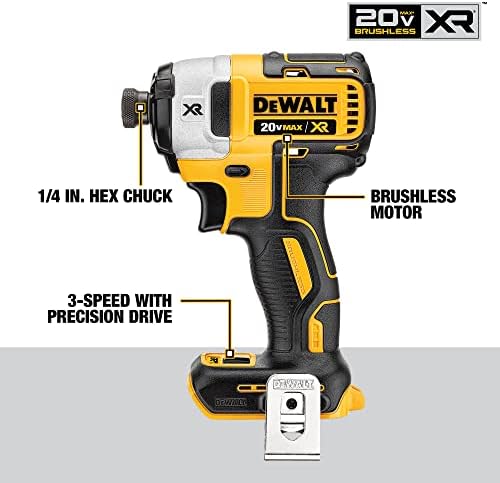 DEWALT 20V MAX Power Tool Combo Kit, 4-Tool Cordless Power Tool Set with 2 Batteries and Charger (DCK483D2) - Image 3