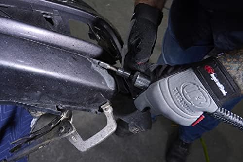 Ingersoll Rand 307B 1/4” Air Die Grinder, Straight, 28,000 RPM, 0.25 HP, Ball Bearing Construction, Safety Lock, Aluminum Housing, Lightweight Power Tool , Grey - Image 3