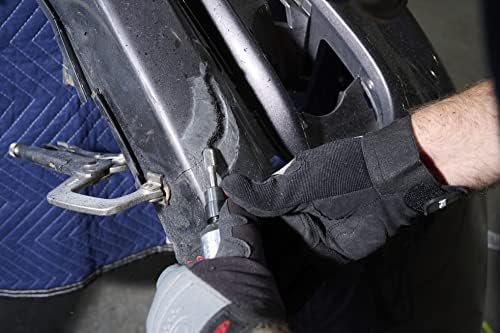 Ingersoll Rand 307B 1/4” Air Die Grinder, Straight, 28,000 RPM, 0.25 HP, Ball Bearing Construction, Safety Lock, Aluminum Housing, Lightweight Power Tool , Grey - Image 6