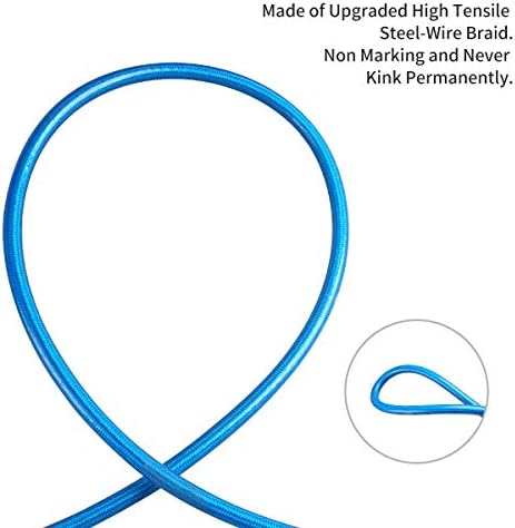 Sooprinse High Pressure Washer Sewer Jetter Kit, Button Nozzle and Rotating Sewer Jetting Nozzle, Pressure Washer Sewer Washer Kit, 50FT Drain Cleaning Hose, 3000 PSI - Image 8