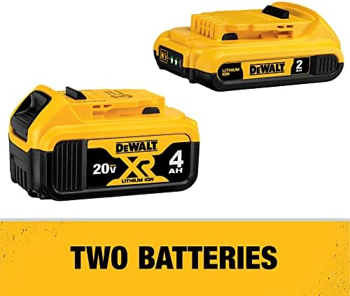 DEWALT 20V MAX Power Tool Combo Kit, 4-Tool Cordless Power Tool Set with Battery and Charger (DCK551D1M1) - Image 8
