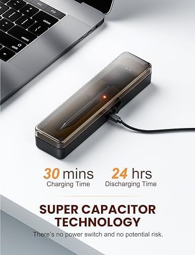 Wireless Meat Thermometer with 493FT Long Wireless Range, Instant Read Digital Food Thermometer, Smart APP Control, Charging Dock, Kitchen Thermometer for Roast, Oven, Grill, BBQ, Smoker, Rotisserie - Image 6