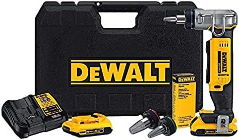 DEWALT 20V MAX* PEX Expander Tool Kit, 1-Inch (DCE400D2)