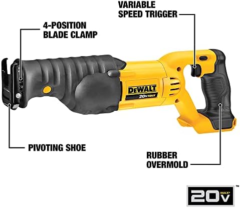 DEWALT 20V MAX Power Tool Combo Kit, 4-Tool Cordless Power Tool Set with Battery and Charger (DCK445D1M1) - Image 3