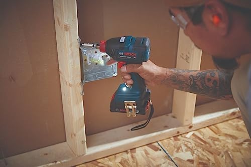 BOSCH GXL18V-240B22 18V 2-Tool Combo Kit with 1/2 In. Hammer Drill/Driver, Two-In-One 1/4 In. and 1/2 In. Bit/Socket Impact Driver/Wrench and (2) 2 Ah Standard Power Batteries - Image 7