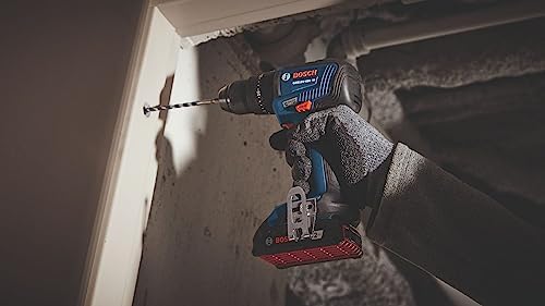 BOSCH GXL18V-240B22 18V 2-Tool Combo Kit with 1/2 In. Hammer Drill/Driver, Two-In-One 1/4 In. and 1/2 In. Bit/Socket Impact Driver/Wrench and (2) 2 Ah Standard Power Batteries - Image 8