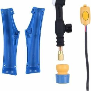 WIG Welding Torch Head Housing Flexible Air Cooled Replacement Welding Torch Handle WIG Welding Torch Accessories WIG Torch Set Rotatable WIG Torch Head Temperature Resistant Welding Tools