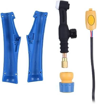WIG Welding Torch Head Housing Flexible Air Cooled Replacement Welding Torch Handle WIG Welding Torch Accessories WIG Torch Set Rotatable WIG Torch Head Temperature Resistant Welding Tools