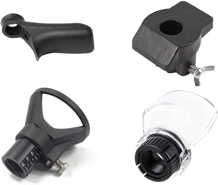 4PCS Mini Electric Drill Engraver Grinder Rotary Power Tool, Sanding Polishing Guide Attachment Rotary Tool Accessories for DIY - Image 2