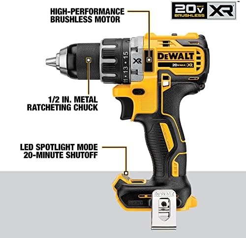 DEWALT 20V MAX Power Tool Combo Kit, 4-Tool Cordless Power Tool Set with 2 Batteries and Charger (DCK483D2) - Image 2