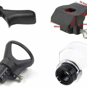 4PCS Mini Electric Drill Engraver Grinder Rotary Power Tool, Sanding Polishing Guide Attachment Rotary Tool Accessories for DIY