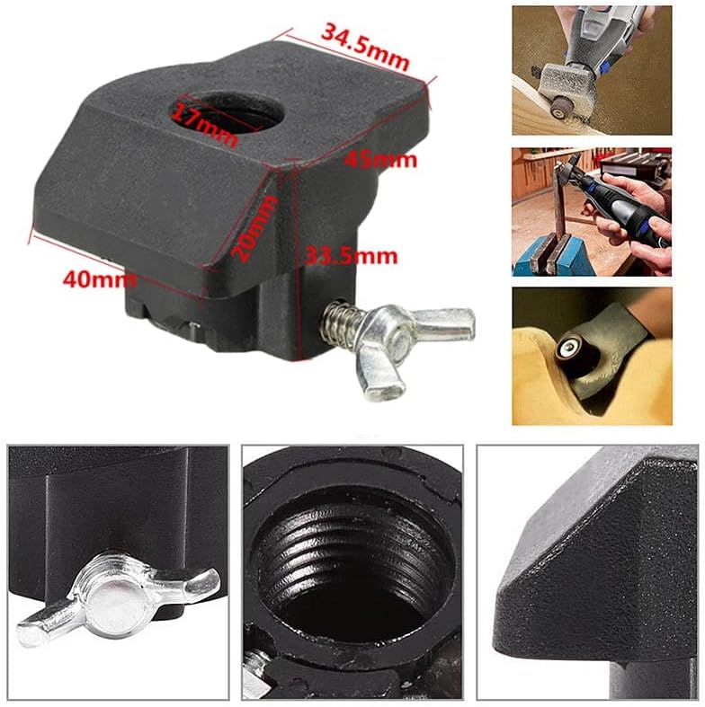 4PCS Mini Electric Drill Engraver Grinder Rotary Power Tool, Sanding Polishing Guide Attachment Rotary Tool Accessories for DIY - Image 4