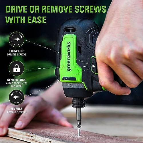 Greenworks 24V 6-pcs Combo Kit: 24V Hammer Drill, Impact Driver, Multi-Tool, Flashlight, Reciprocating Saw & Circular Saw, Includes 2*2.0Ah & 1*2.0Ah USB (Power Bank) Batteries & (2) Fast Chargers - Image 6